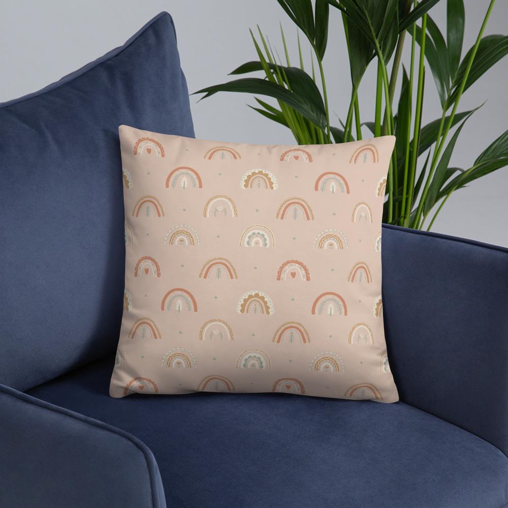 Dream Big Rainbow Pillow - Lucy + Norman