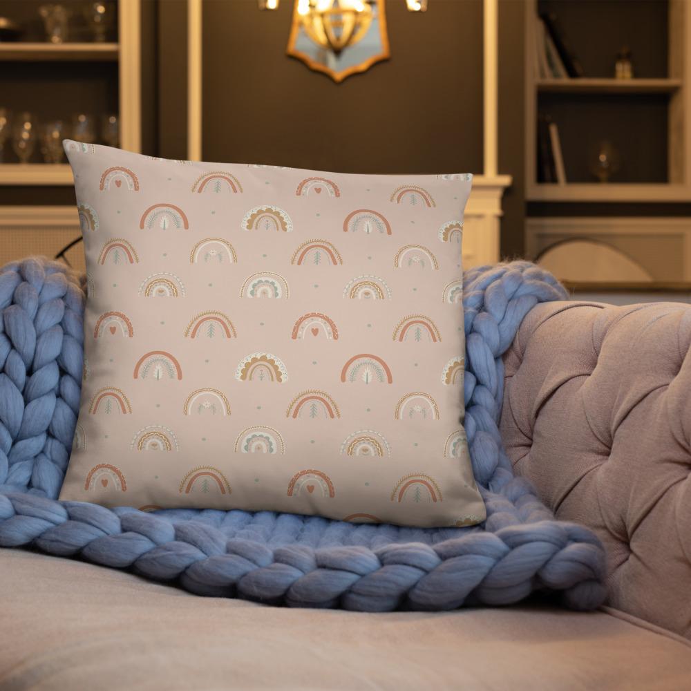 Dream Big Rainbow Pillow - Lucy + Norman