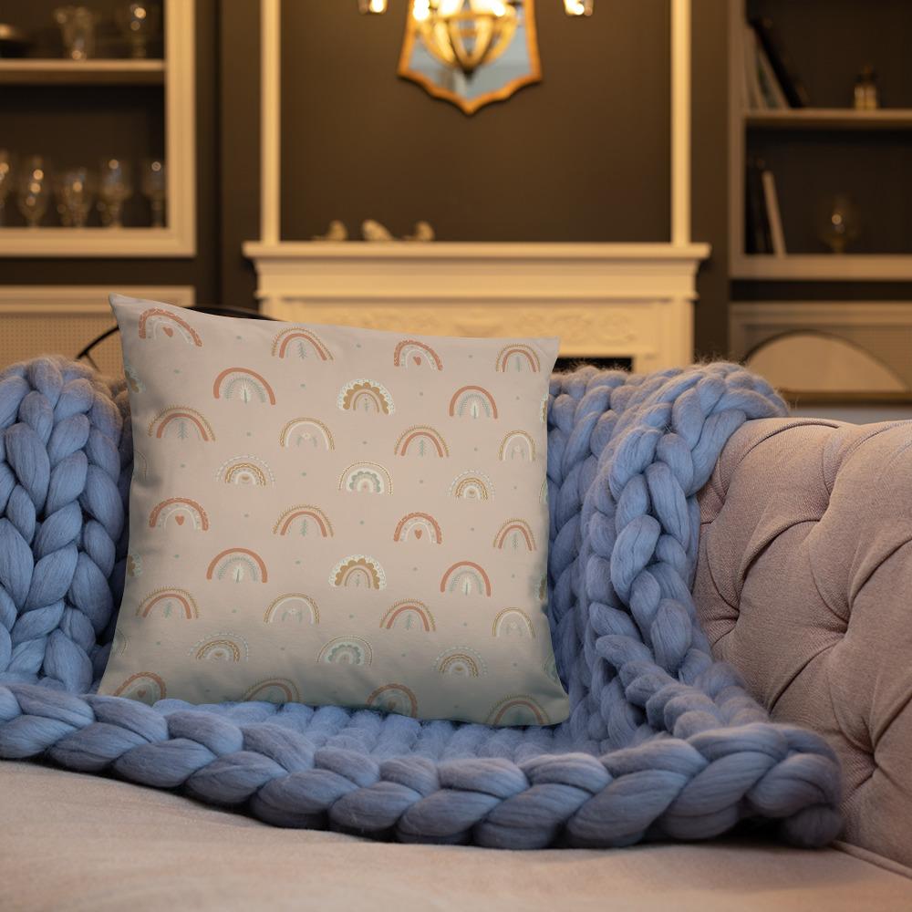 Dream Big Rainbow Pillow - Lucy + Norman