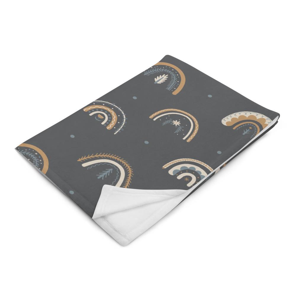 Dream Big Rainbow Throw Blanket - Lucy + Norman
