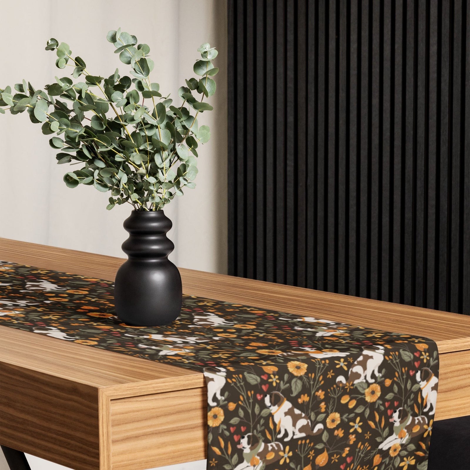 Fall Meadow St Bernard Table Runner - Lucy + Norman
