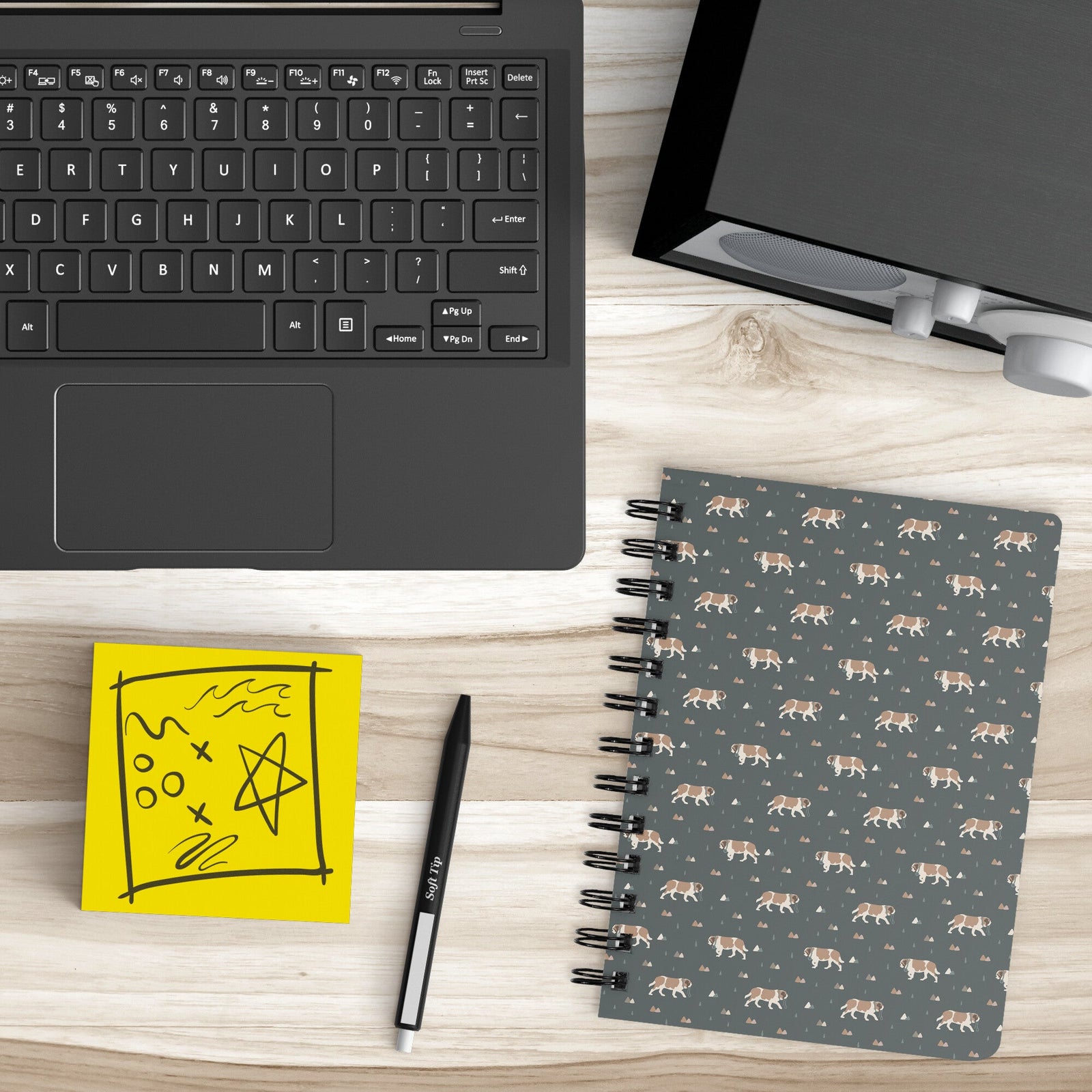 Green Mountain Spiral Notebook - Lucy + Norman