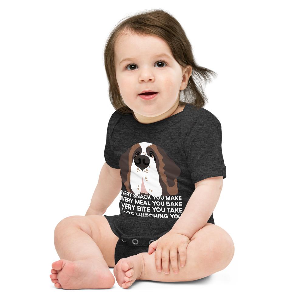 I'll Be Watching You Baby Bodysuit - Lucy + Norman