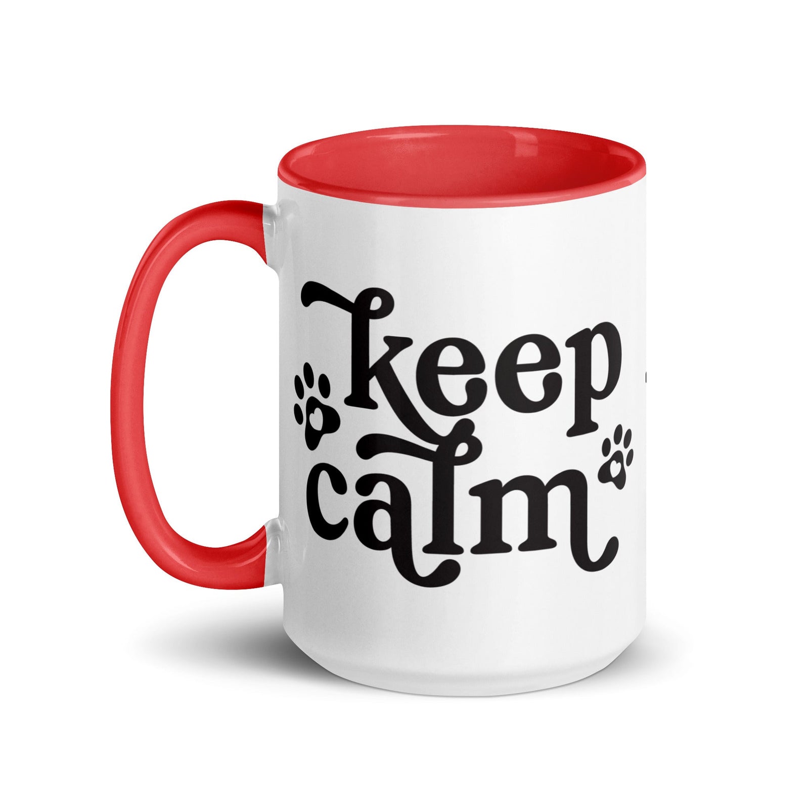 Keep Calm Mug with Color Inside - Lucy + Norman