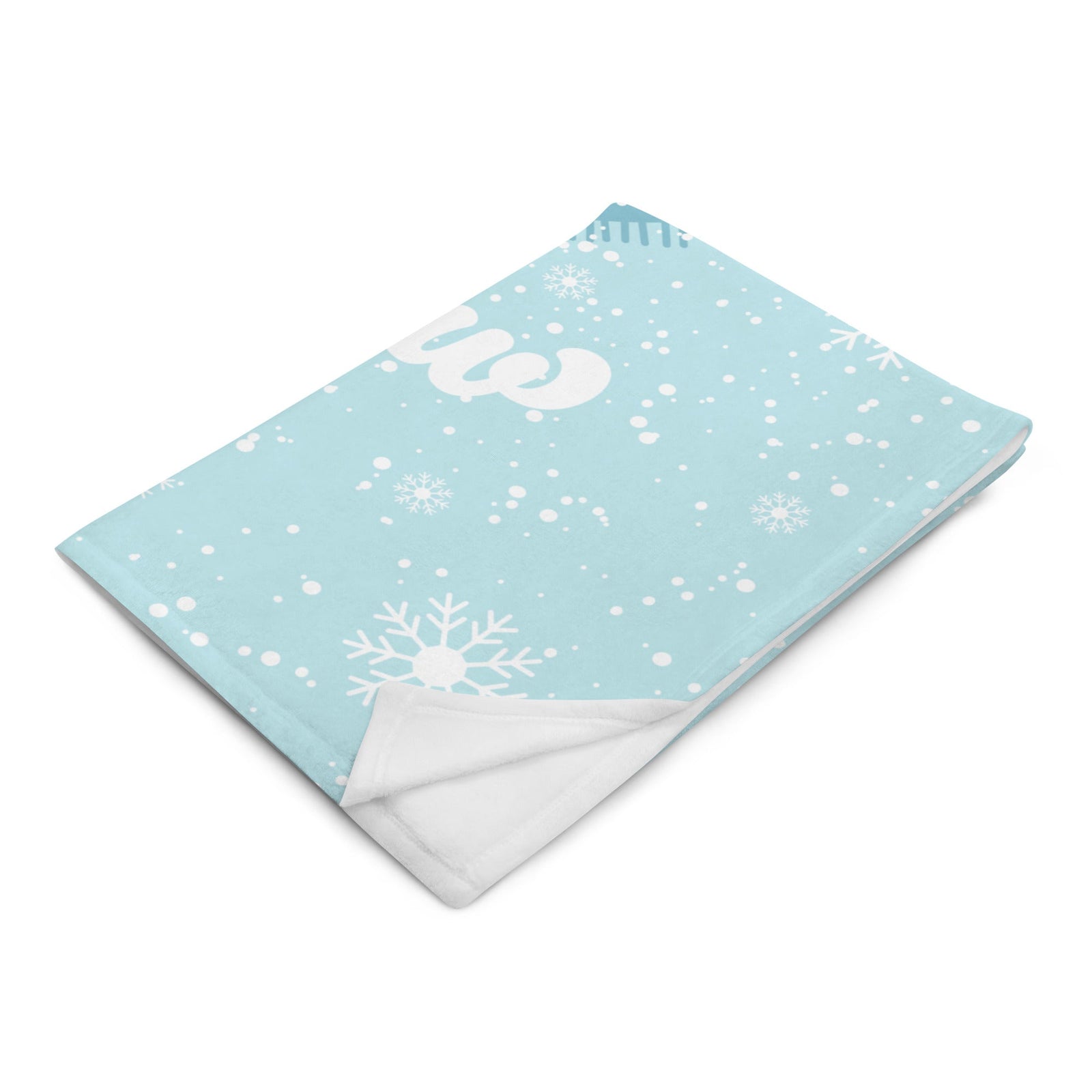 Let It Snow Throw Blanket - Lucy + Norman