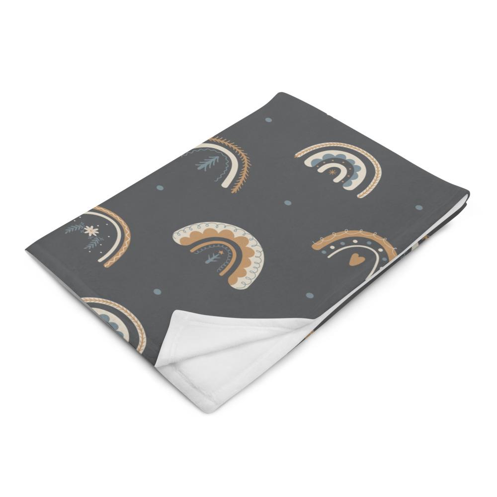 Rainbow Saint Fleece Blanket - Lucy + Norman