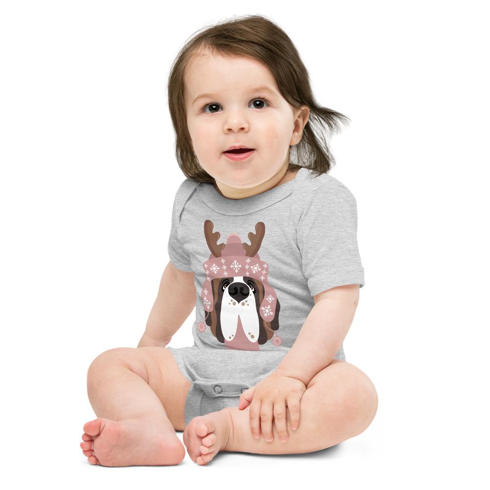 Reindeer Hat Saint Bodysuit - Lucy + Norman