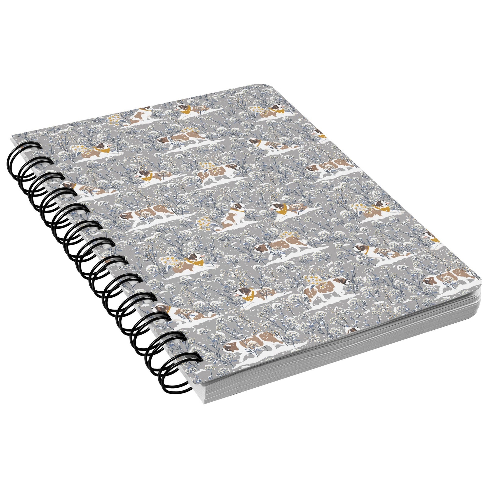 Snowflower Saints Spiral Notebook - Lucy + Norman