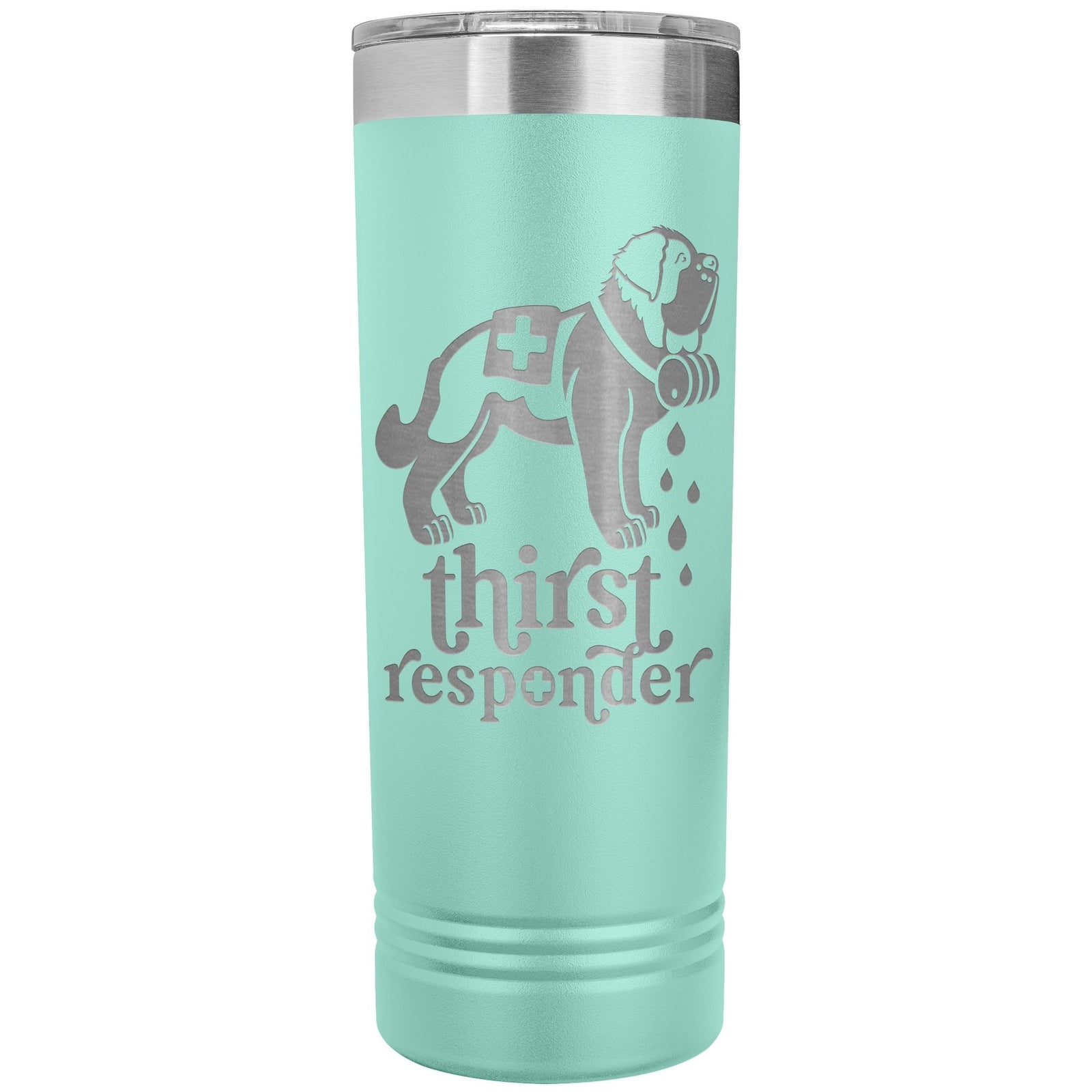 Thirst Responder Saint Bernard Skinny Tumbler - Lucy + Norman