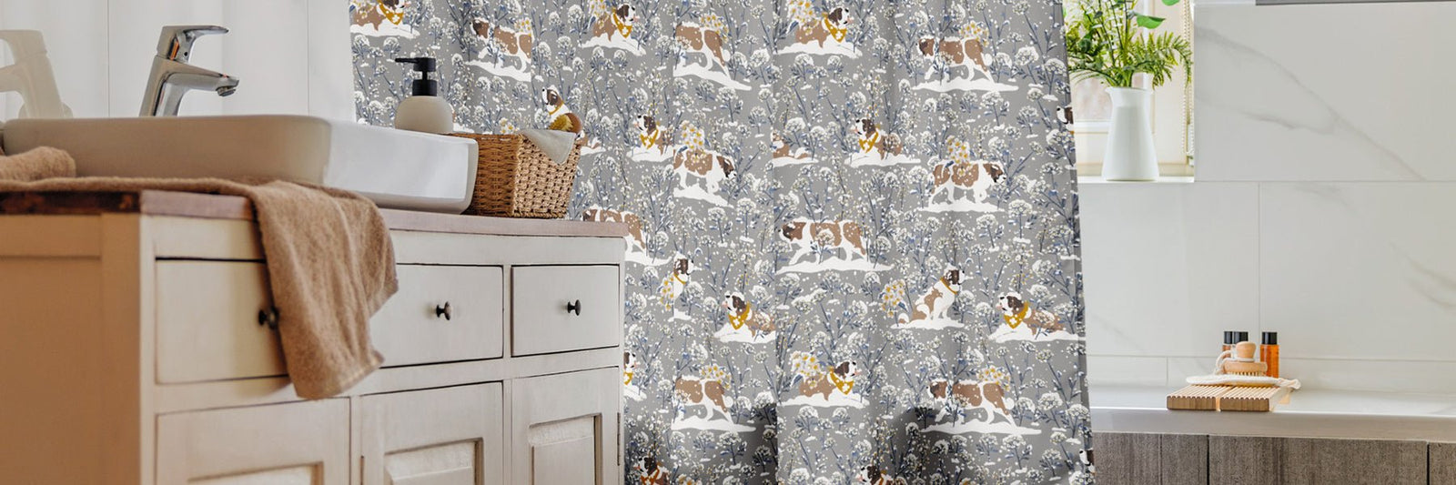 The Saint Bernard Bathroom - Lucy + Norman