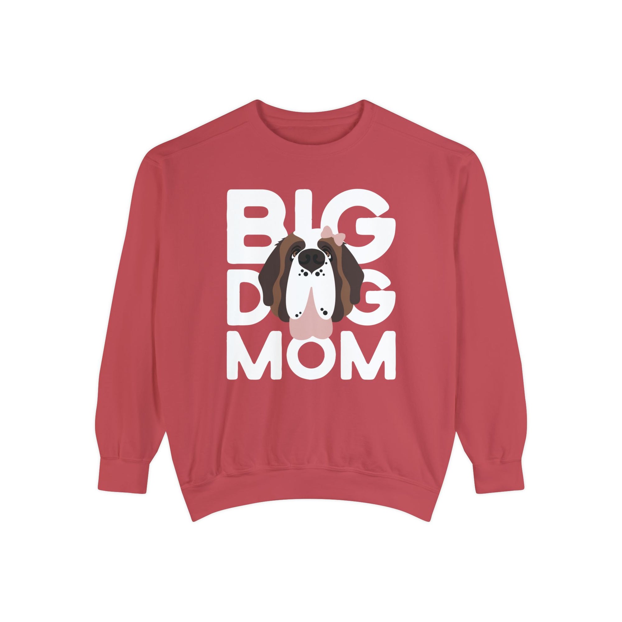 Female Big Dog Mom Comfort Colors Sweatshirt - Lucy + Norman