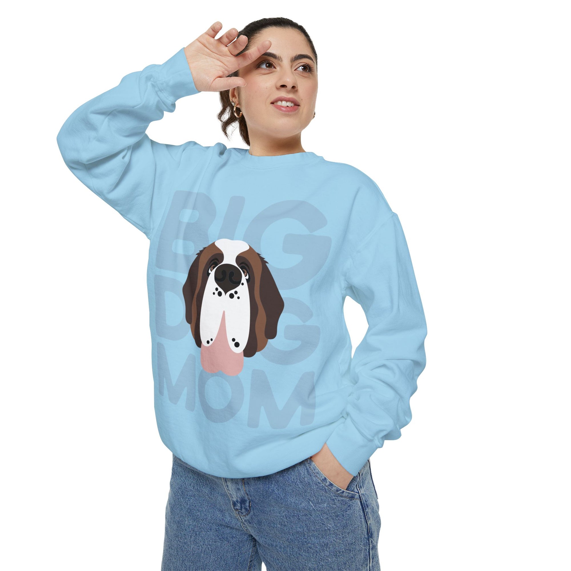 Big Dog Mom Comfort Colors Sweatshirt - Lucy + Norman