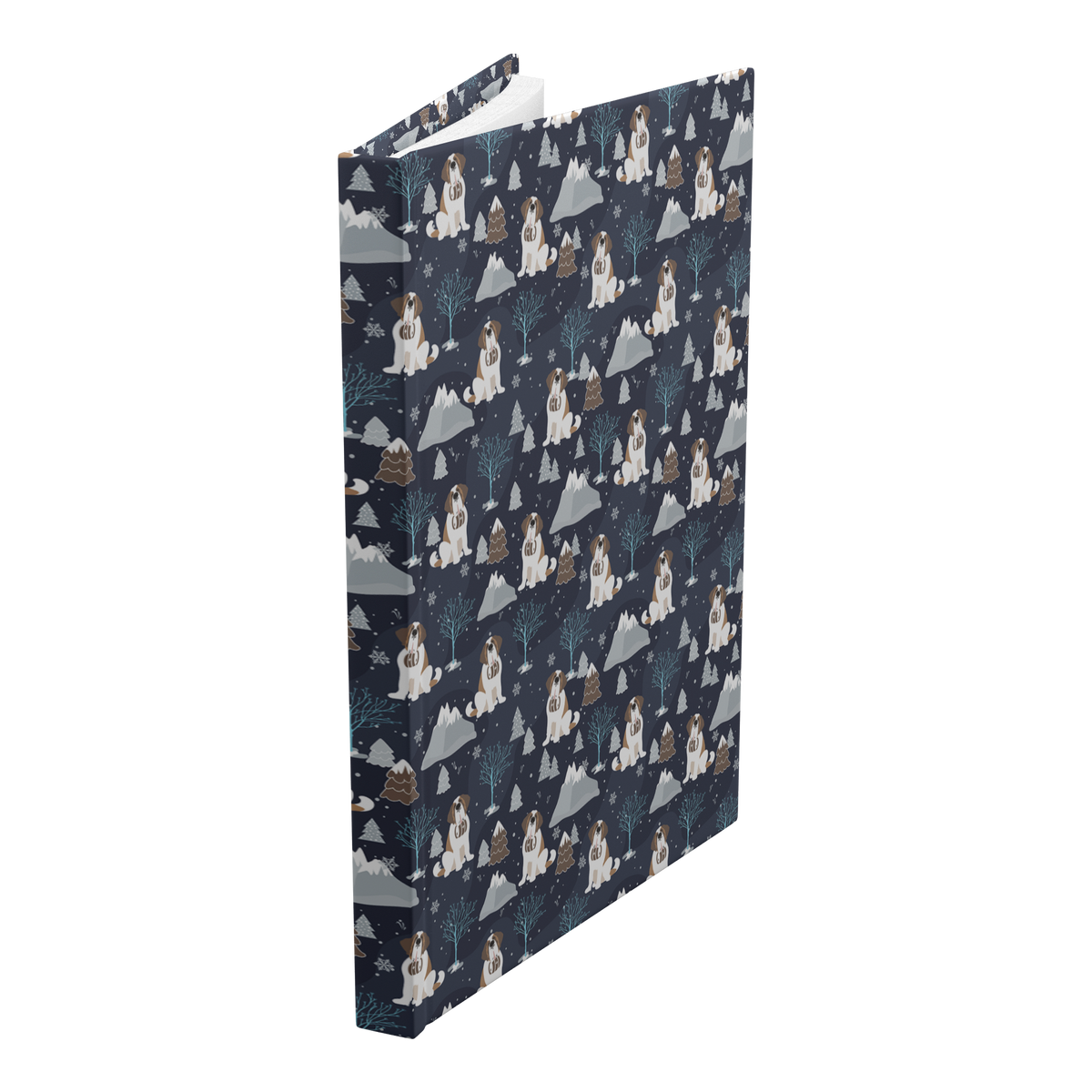 Alpine_Chill_Saint_Bernard_Hardcover_Jou_Standing_Angle_Mockup.png_15835903