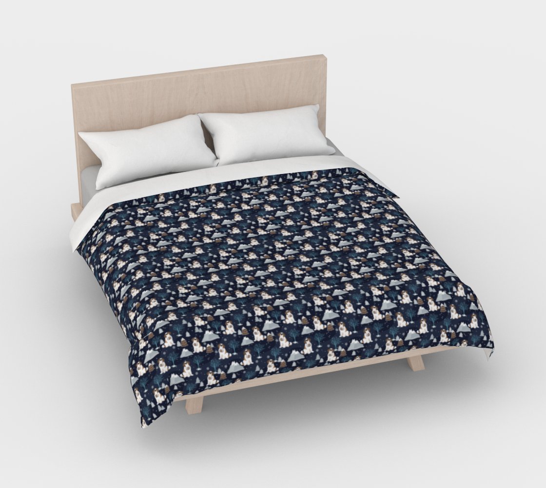 Alpine Chill Duvet Cover - Lucy + Norman