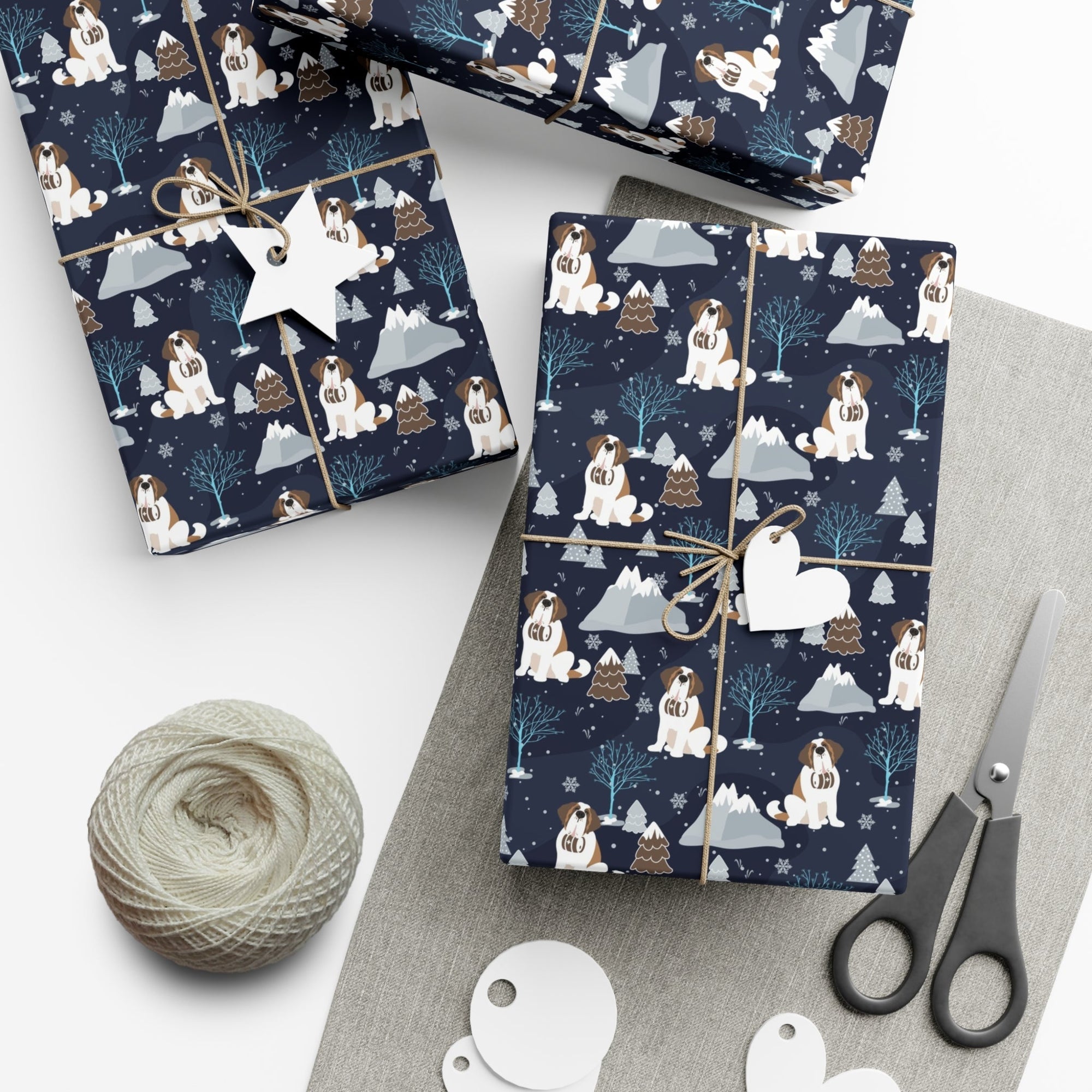 Alpine Chill Gift Wrap Paper + Rolls - Lucy + Norman