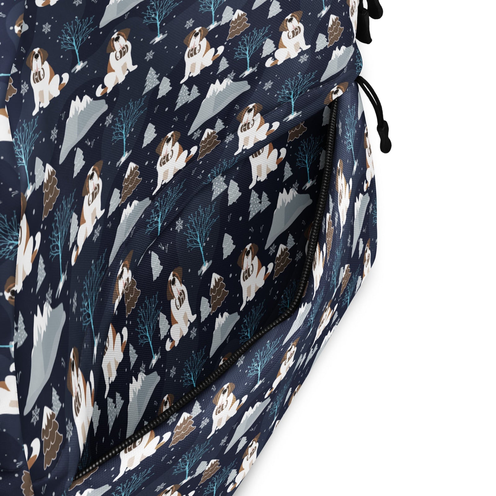 Alpine Chill Saint Bernard Backpack - Lucy + Norman