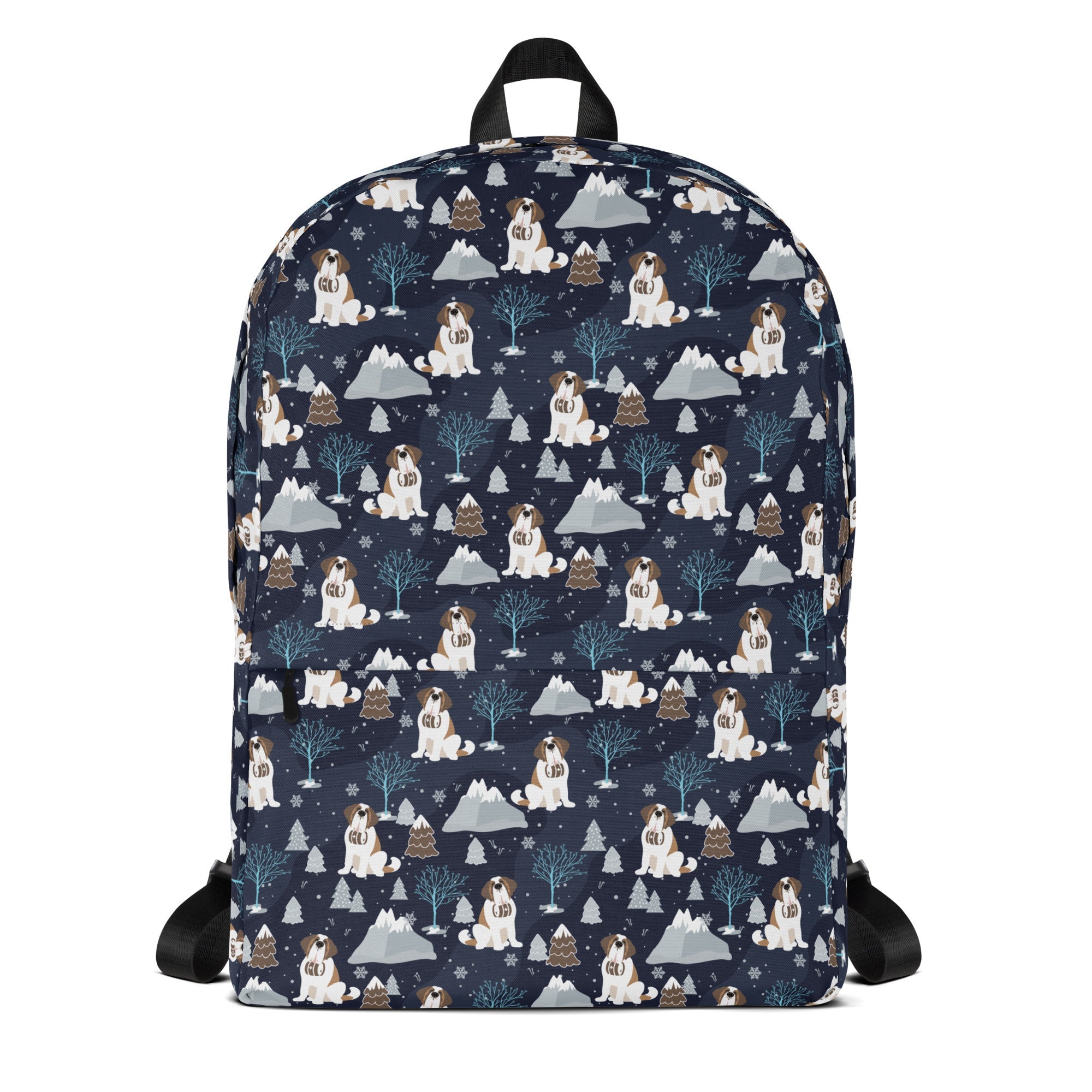 Alpine Chill Saint Bernard Backpack - Lucy + Norman