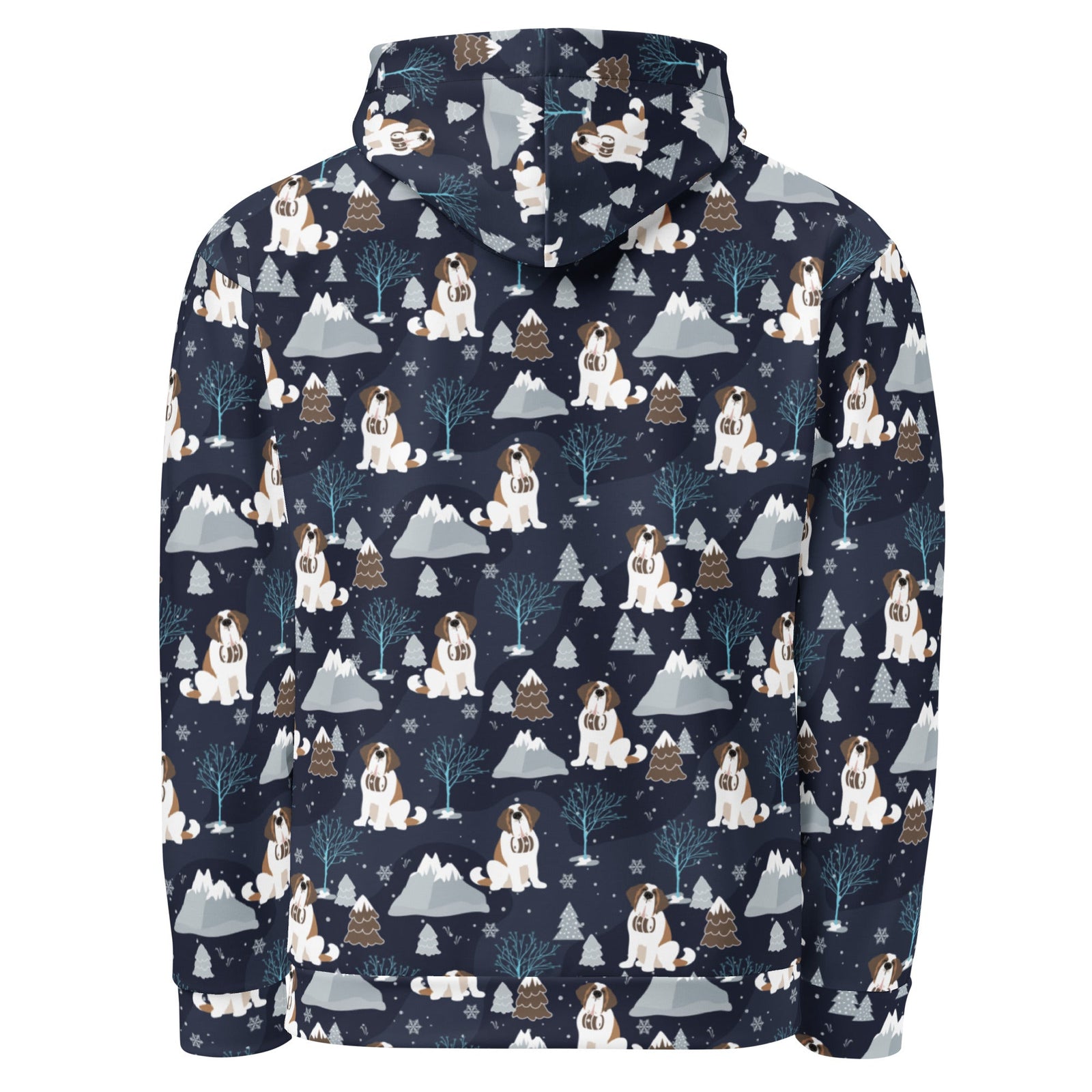 Alpine Chill Saint Bernard Hoodie - Lucy + Norman