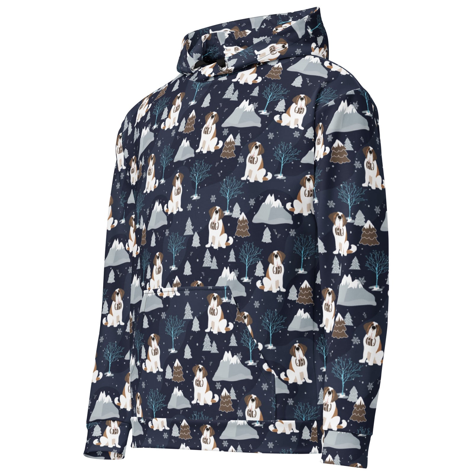 Alpine Chill Saint Bernard Hoodie - Lucy + Norman