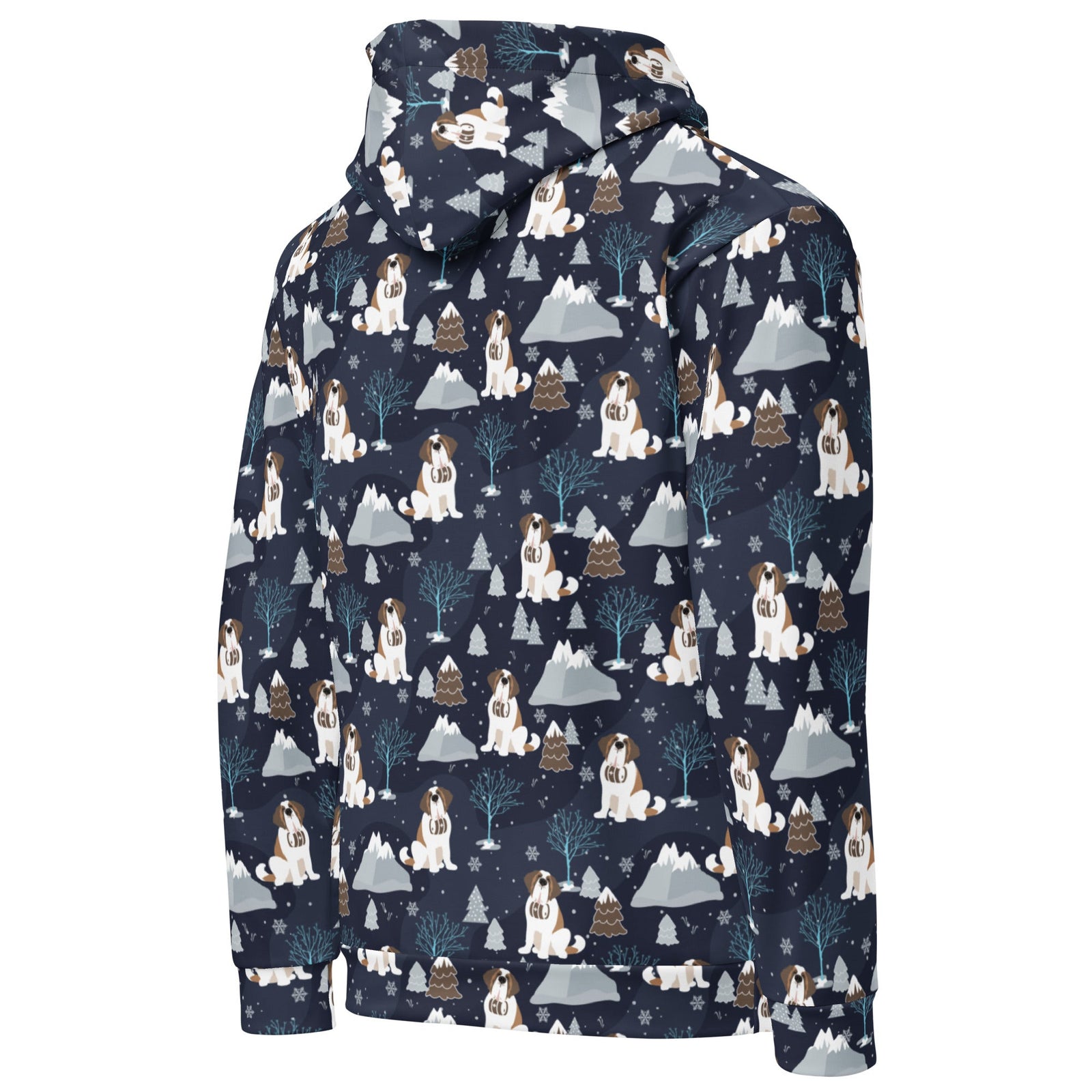 Alpine Chill Saint Bernard Hoodie - Lucy + Norman