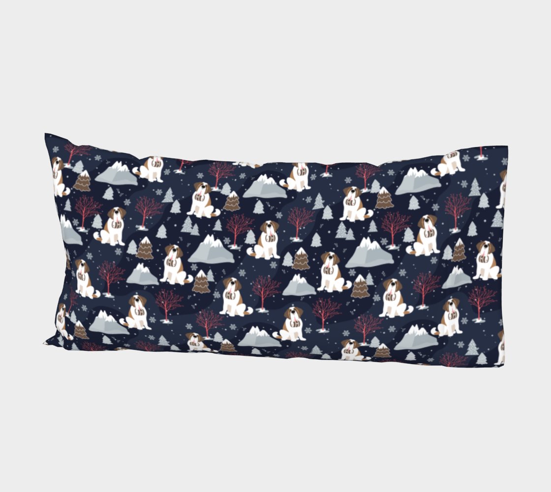 Alpine Mountain Night Pillowcase Sleeve - Lucy + Norman