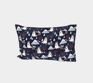 Alpine Mountain Night Pillowcase Sleeve - Lucy + Norman