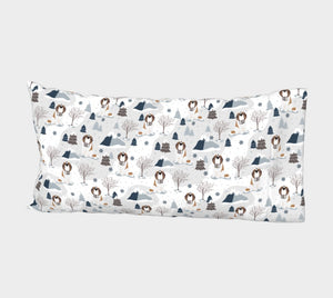 Alpine Mountain St Bernard Pillowcase Sleeve - Lucy + Norman