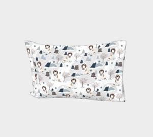 Alpine Mountain St Bernard Pillowcase Sleeve - Lucy + Norman