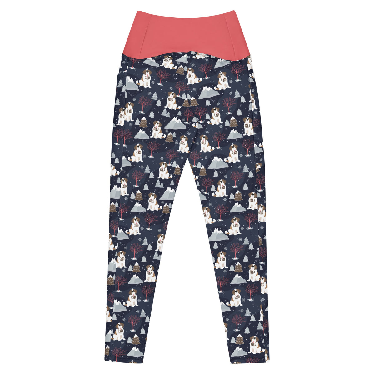 Alpine Night Crossover Leggings with Pockets - Lucy + Norman