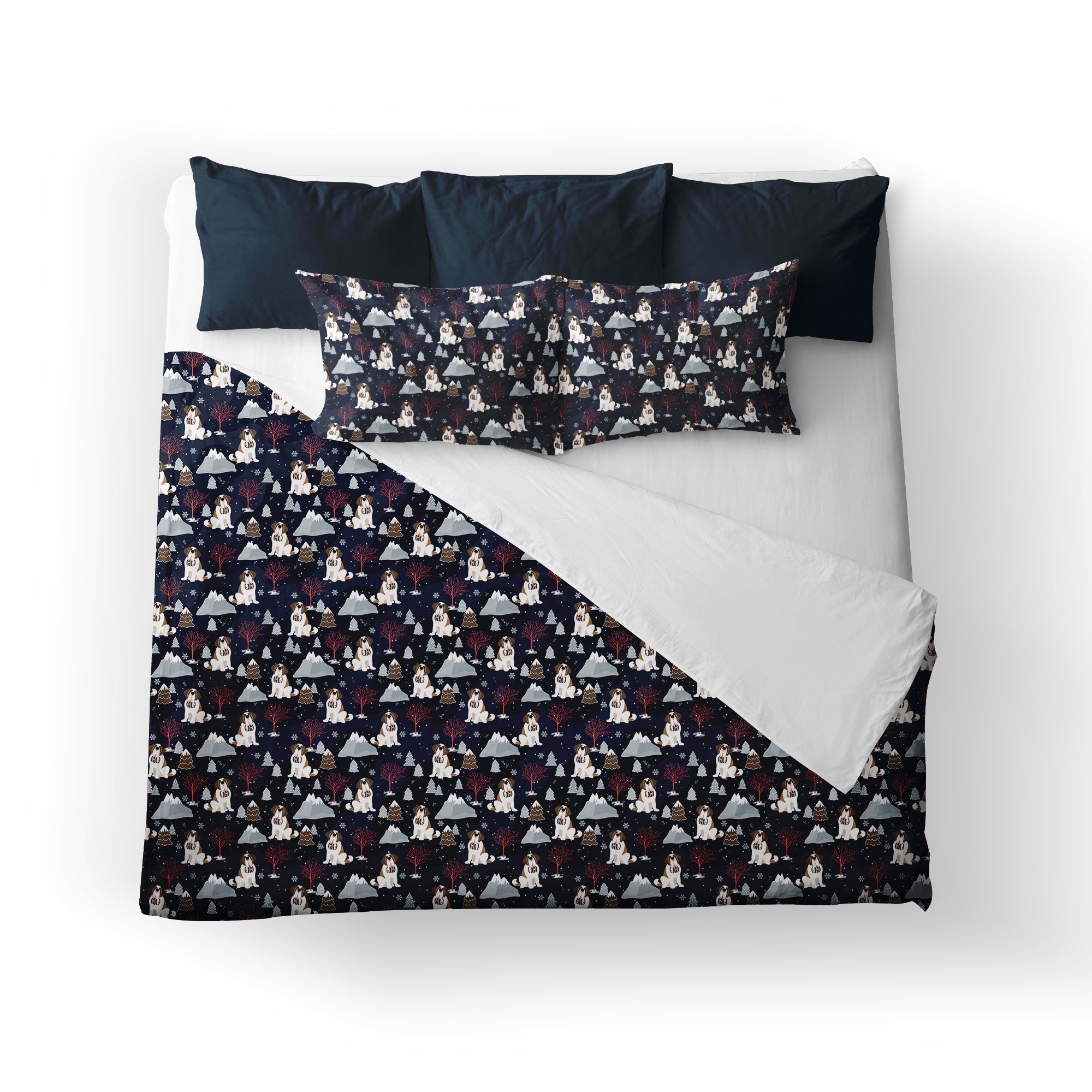 Alpine Night Duvet Cover - Lucy + Norman