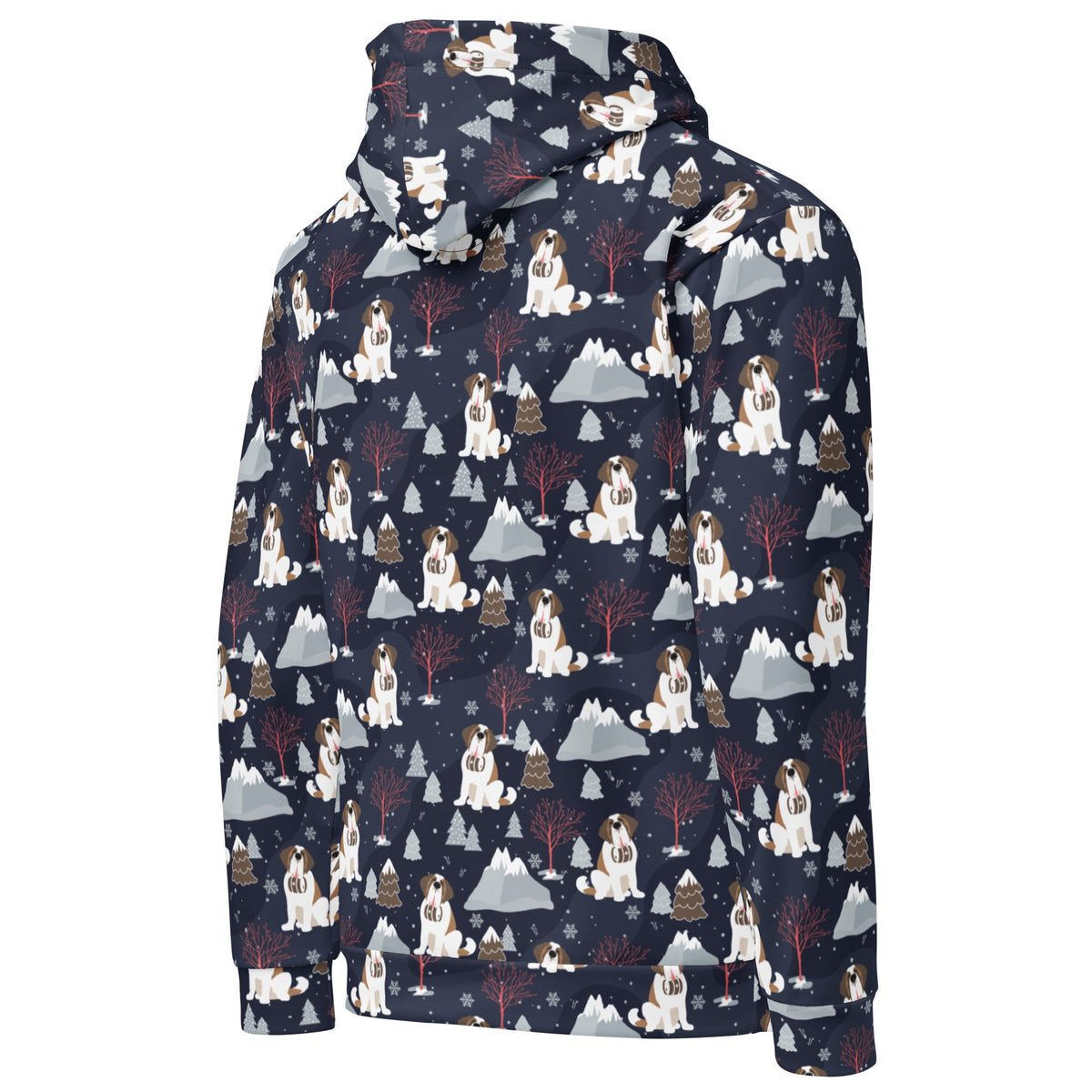 Alpine Night Saint Bernard Hoodie - Lucy + Norman