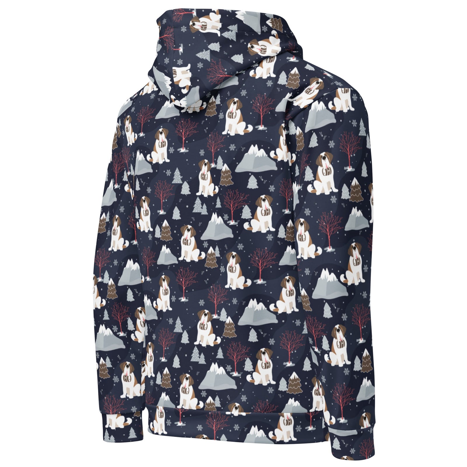 Alpine Night Saint Bernard Hoodie - Lucy + Norman