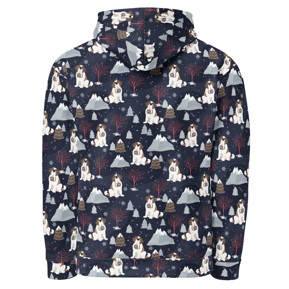 Alpine Night Saint Bernard Hoodie - Lucy + Norman