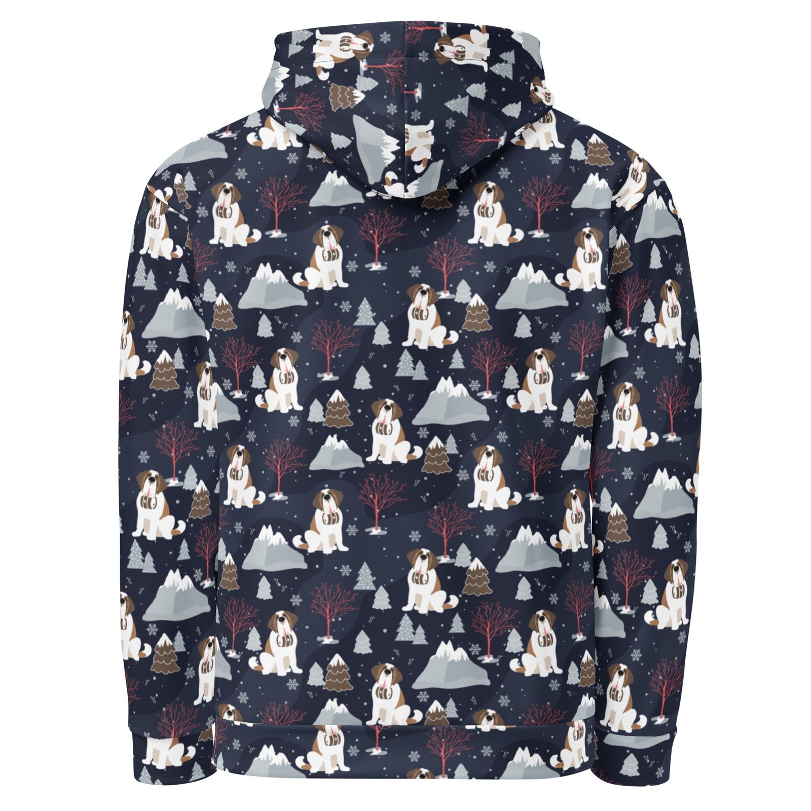 Alpine Night Saint Bernard Hoodie - Lucy + Norman