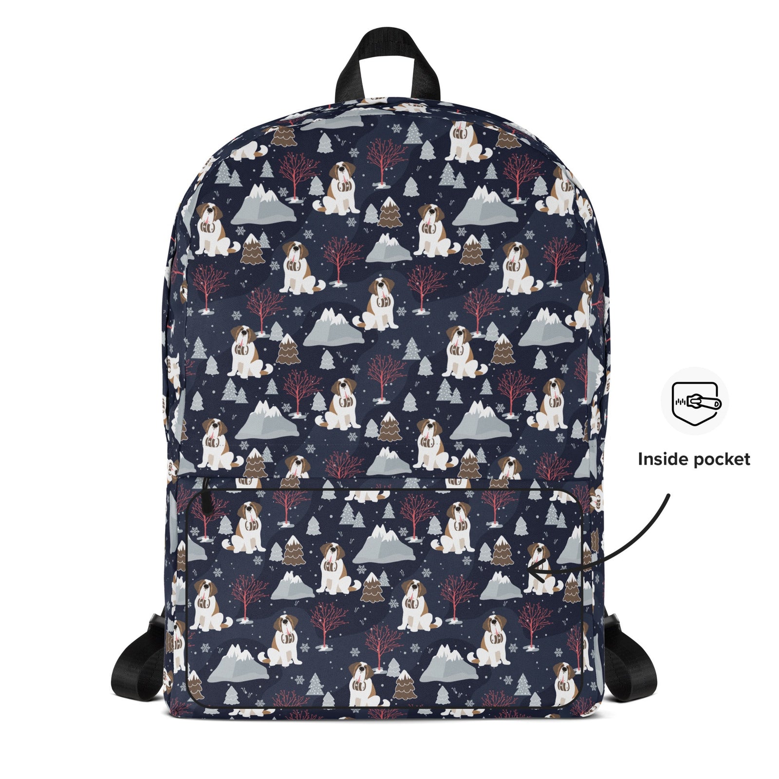 Alpine Nights Saint Bernard Backpack - Lucy + Norman