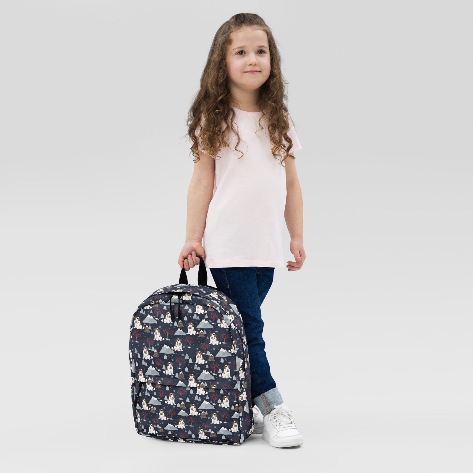 Alpine Nights Saint Bernard Backpack - Lucy + Norman