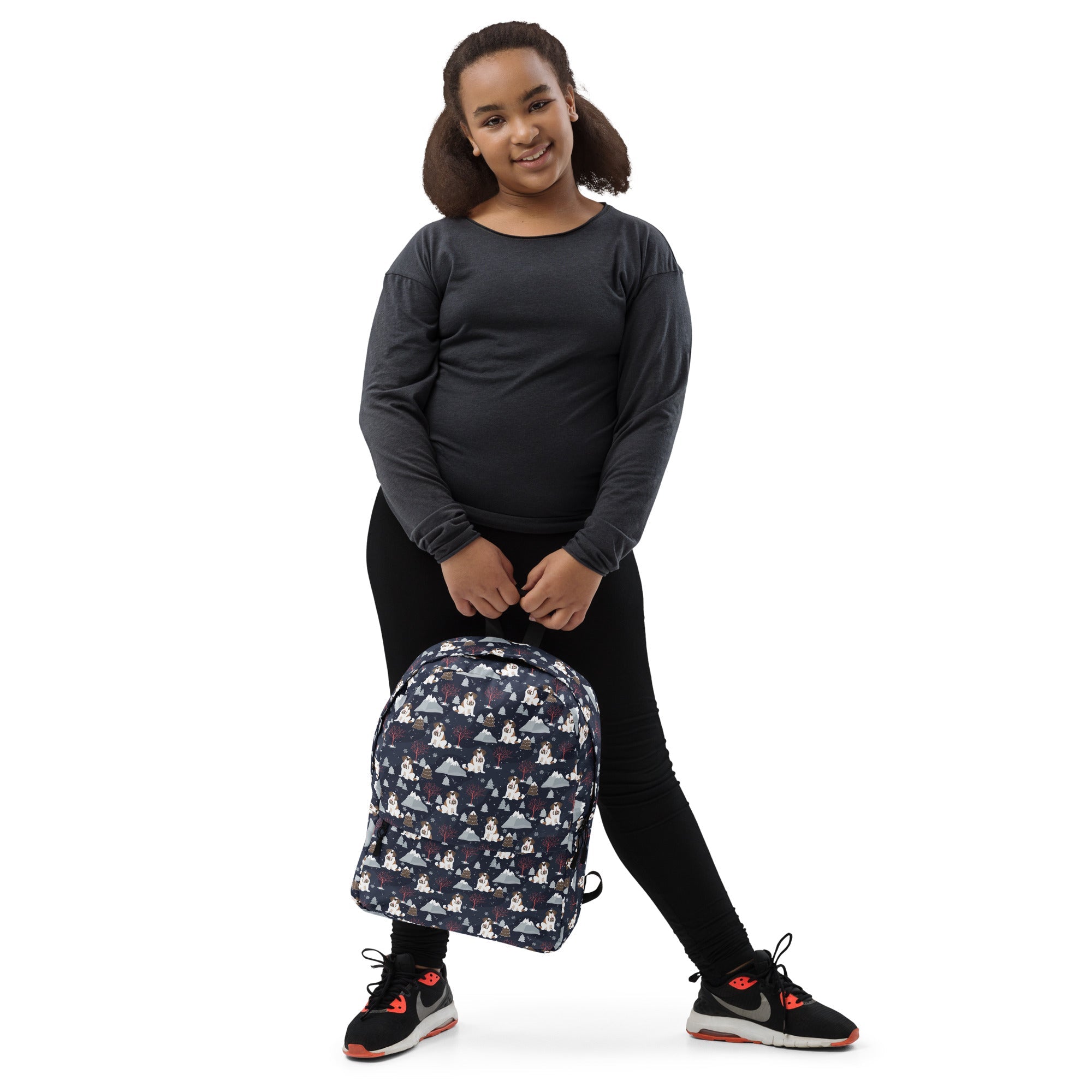 Alpine Nights Saint Bernard Backpack - Lucy + Norman