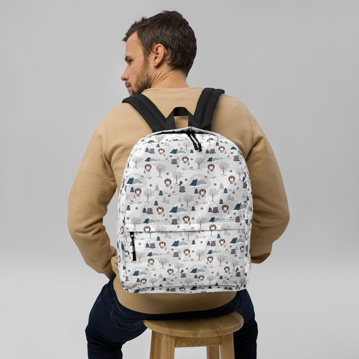 Alpine Saint Bernard Backpack - Lucy + Norman