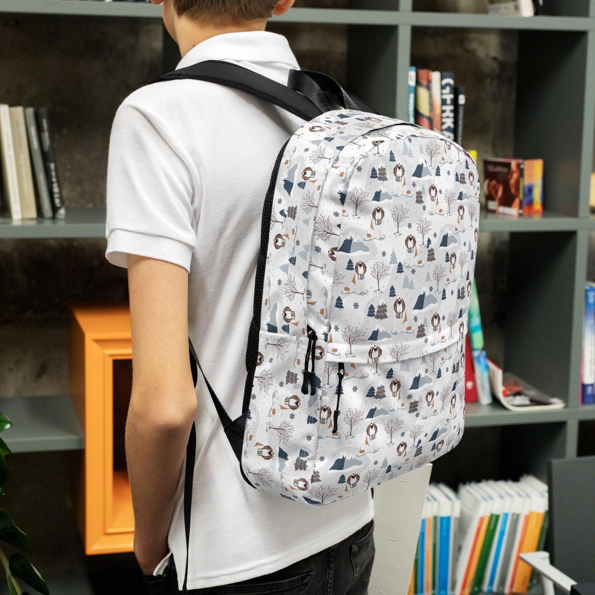 Alpine Saint Bernard Backpack - Lucy + Norman