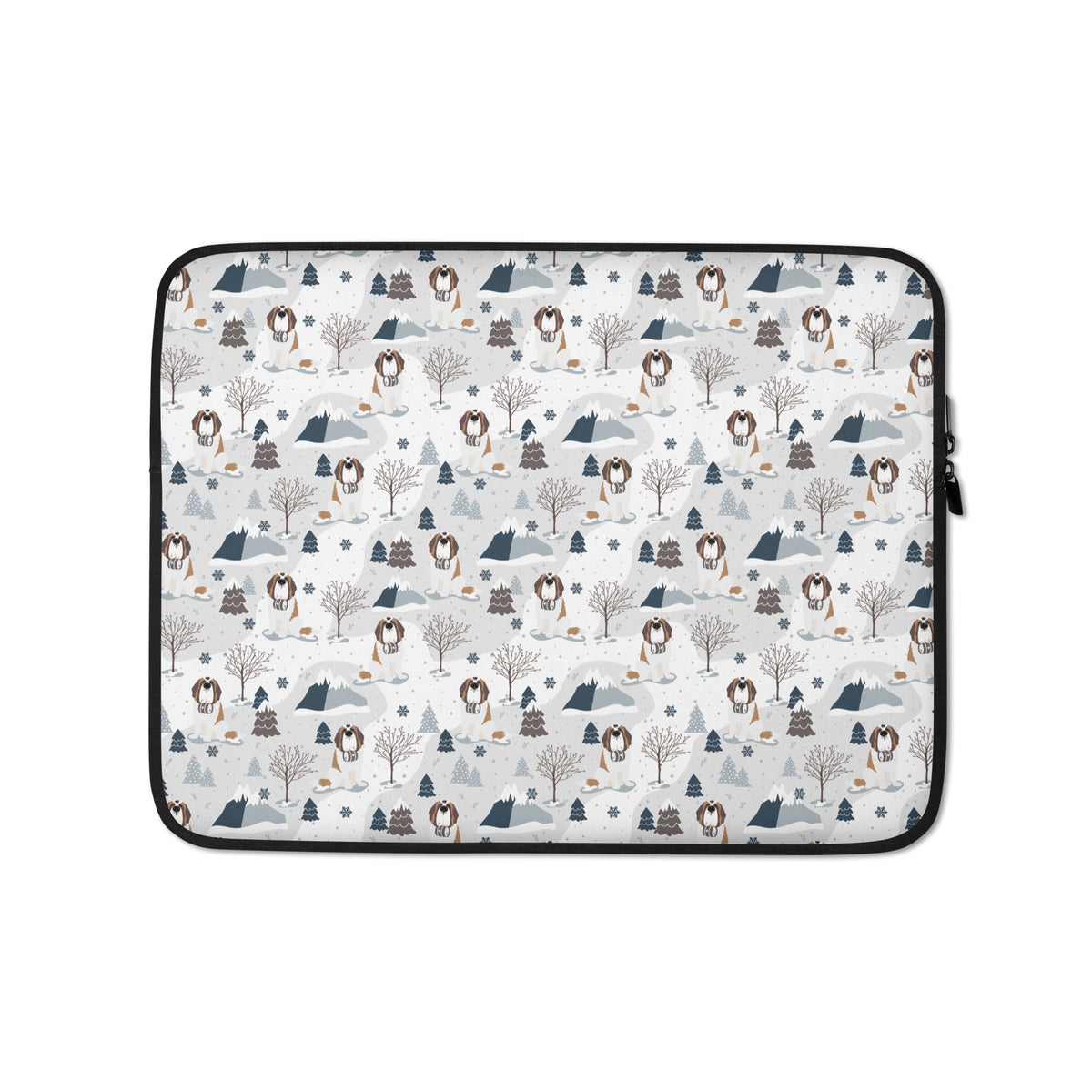 Alpine Saint Bernard Laptop Sleeve - Lucy + Norman