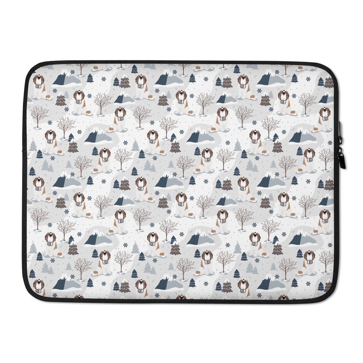 Alpine Saint Bernard Laptop Sleeve - Lucy + Norman