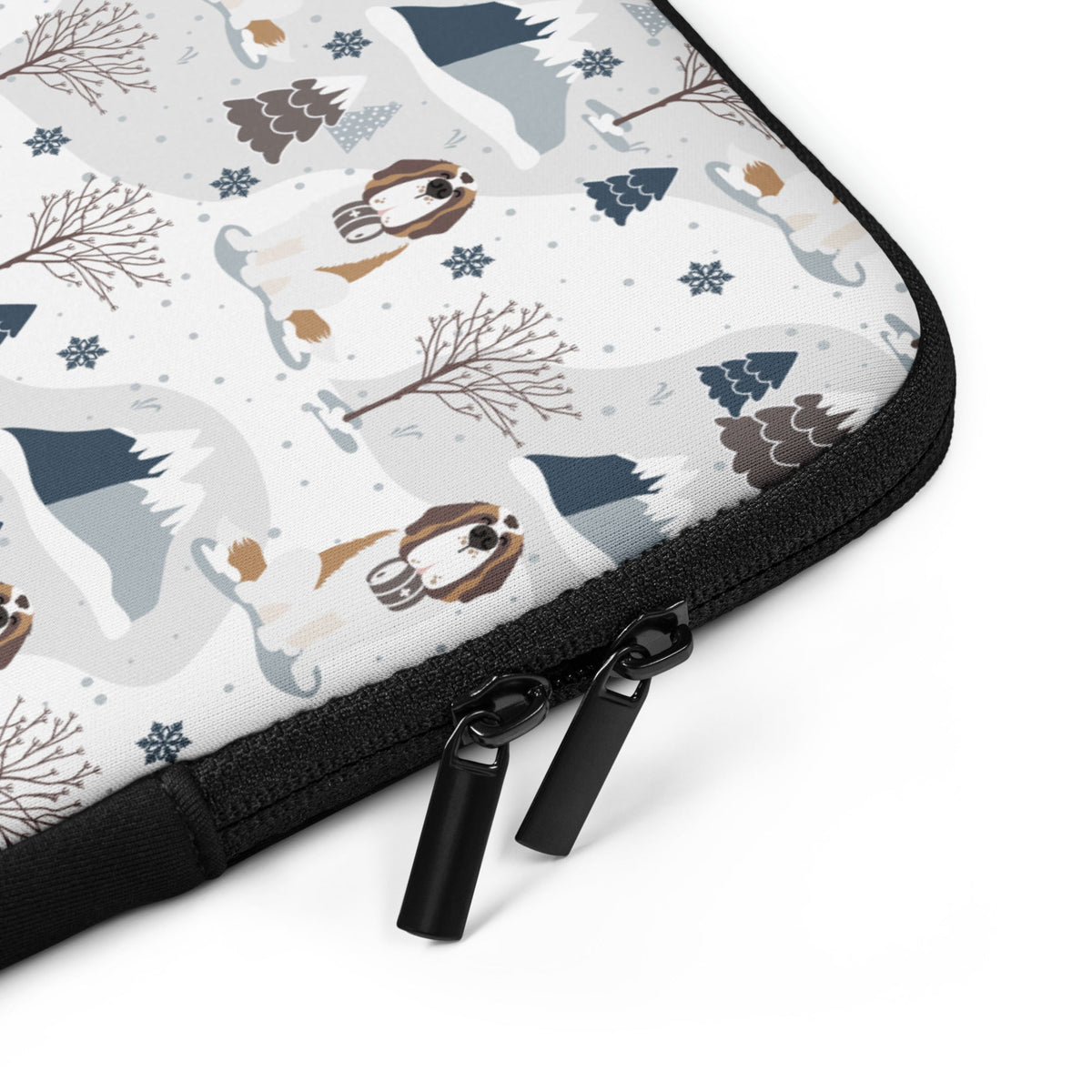 Alpine Saint Bernard Laptop Sleeve - Lucy + Norman