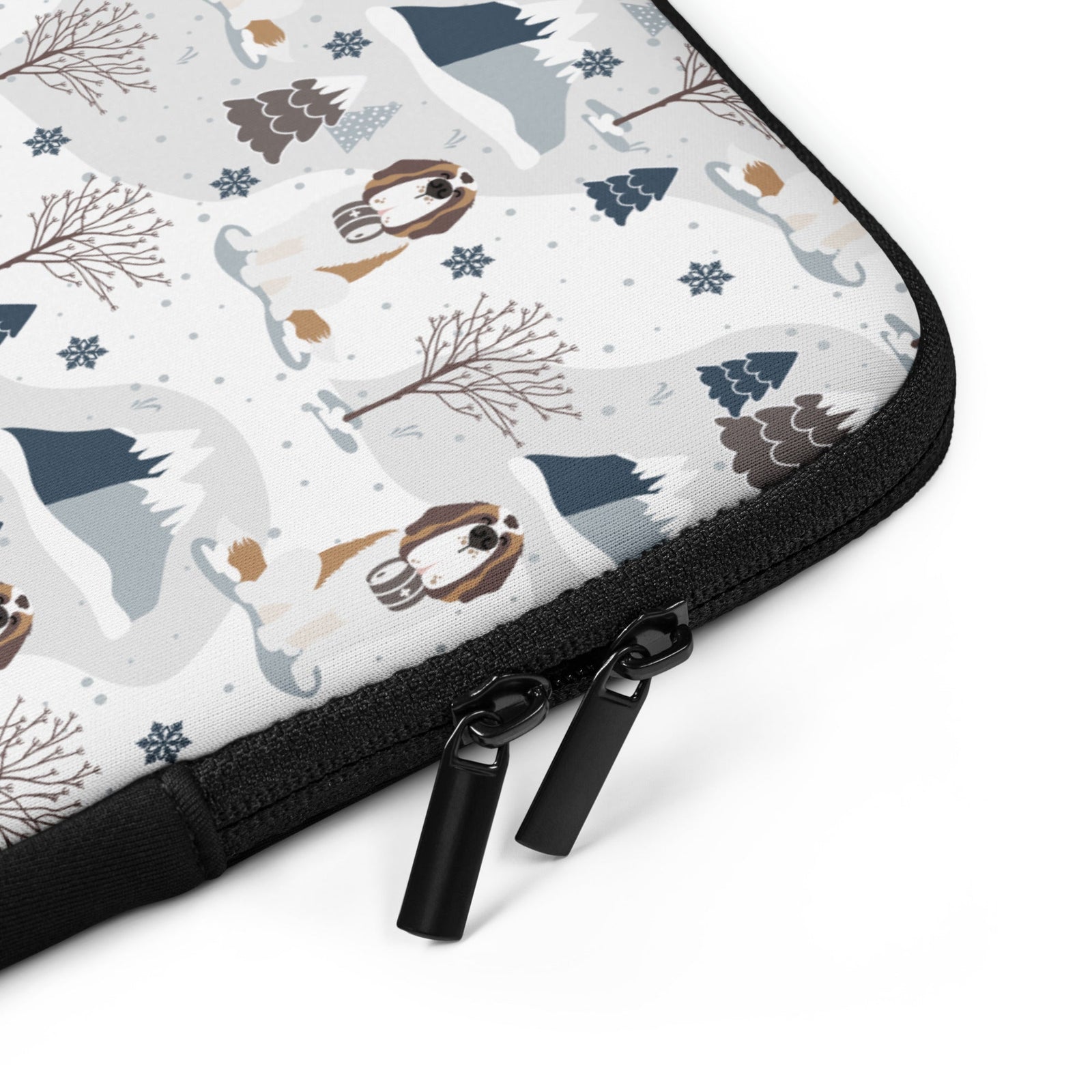 Alpine Saint Bernard Laptop Sleeve - Lucy + Norman