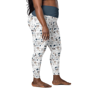 Alpine Saint Crossover Leggings with Pockets - Lucy + Norman