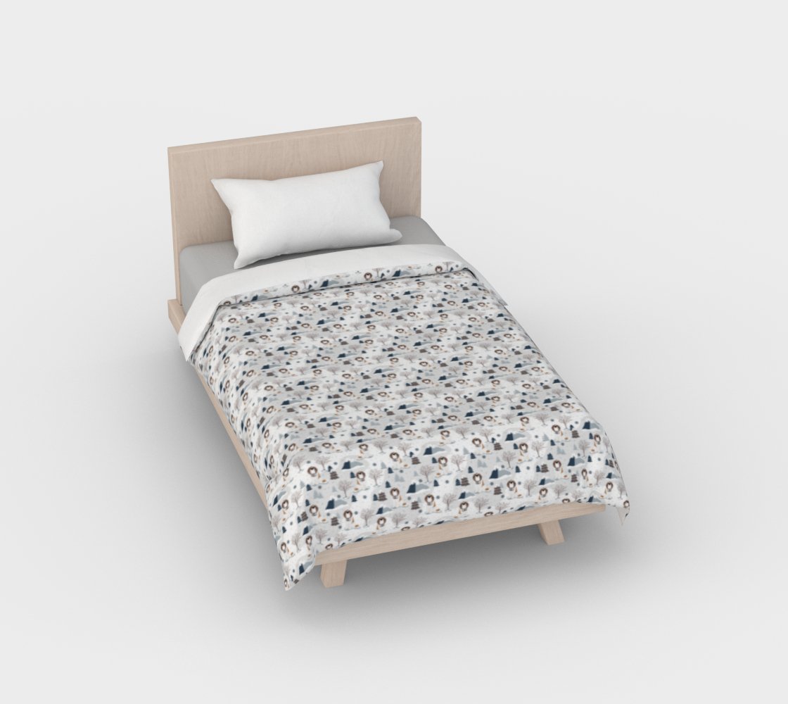 Alpine Saint Duvet Cover - Lucy + Norman