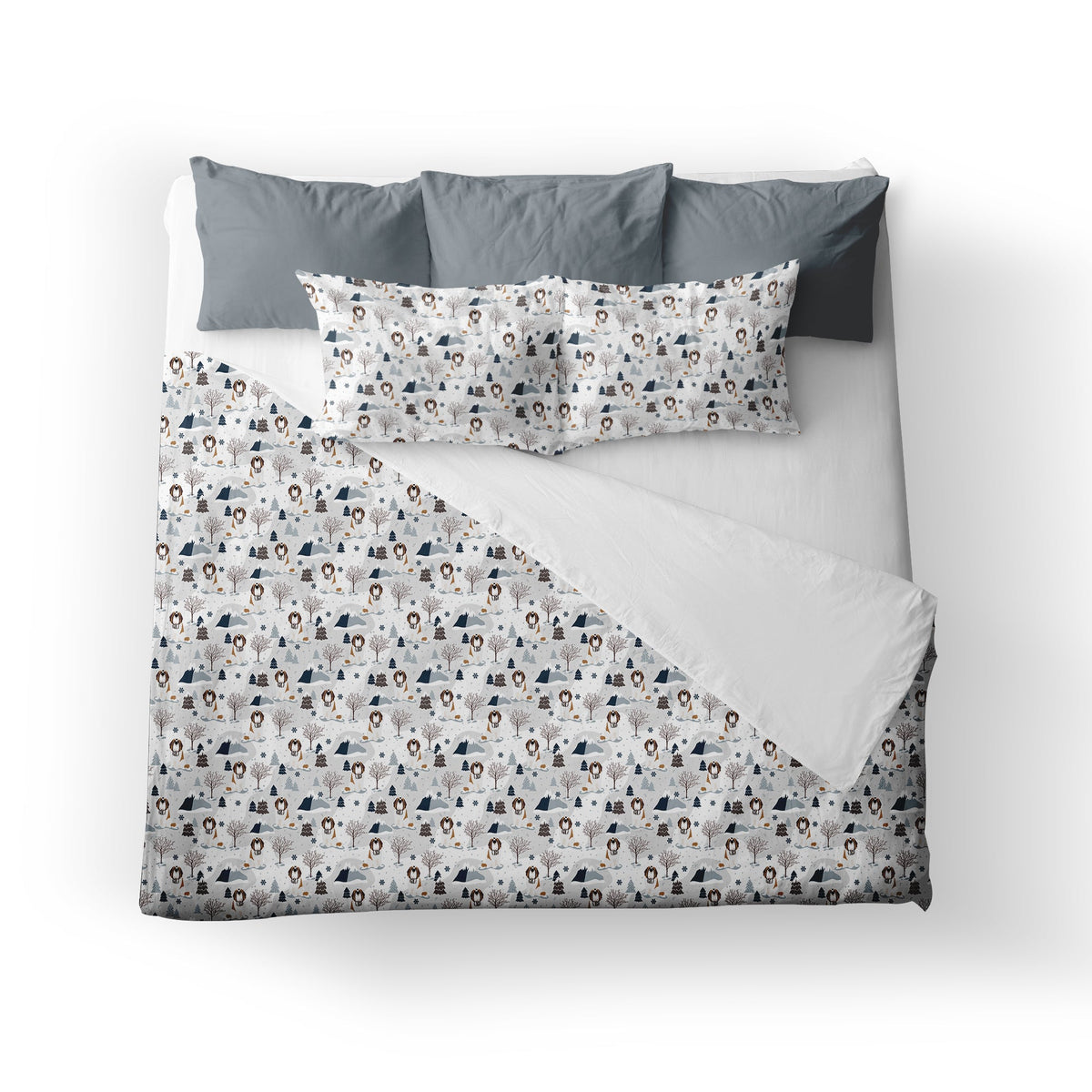 Alpine Saint Duvet Cover - Lucy + Norman