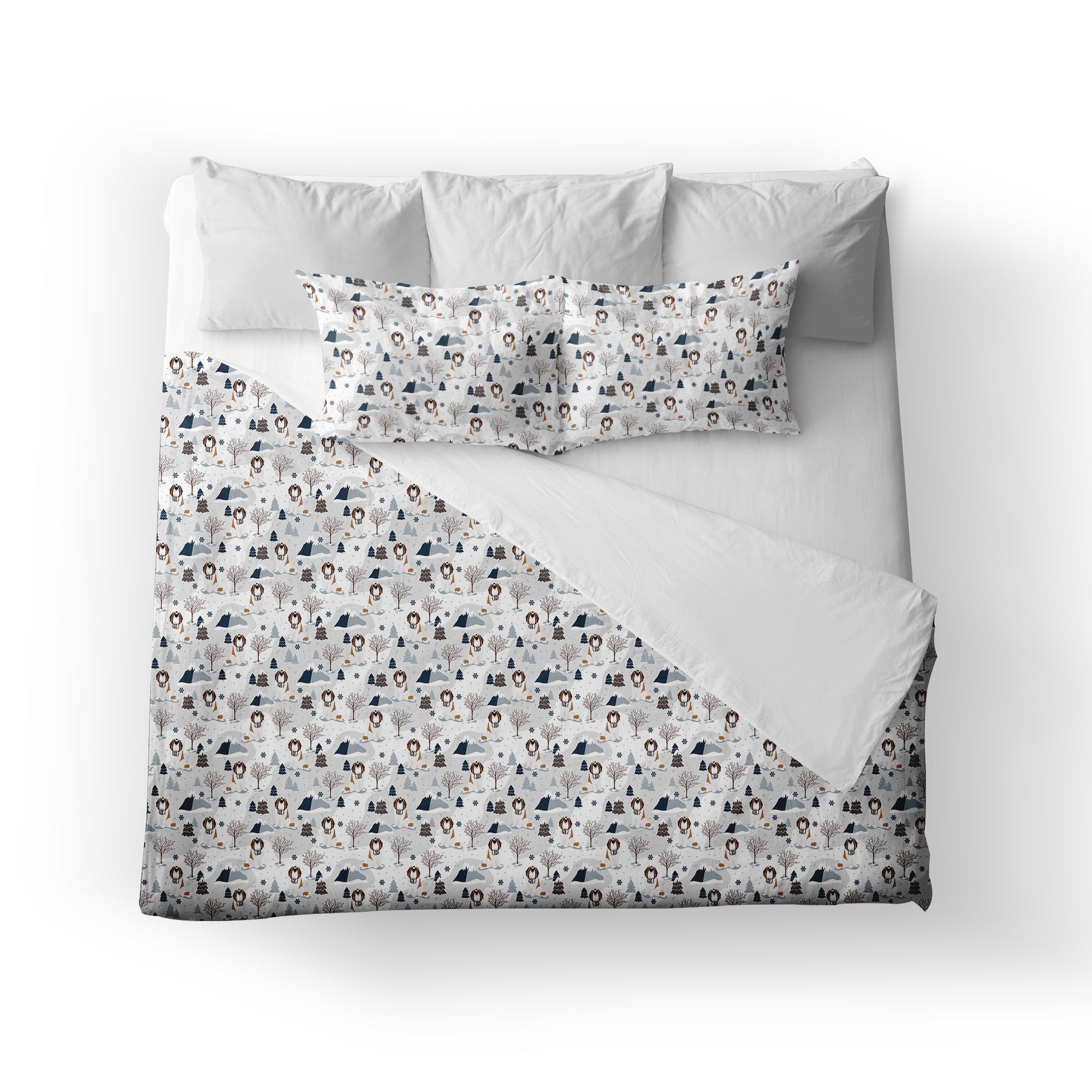 Alpine Saint Duvet Cover - Lucy + Norman