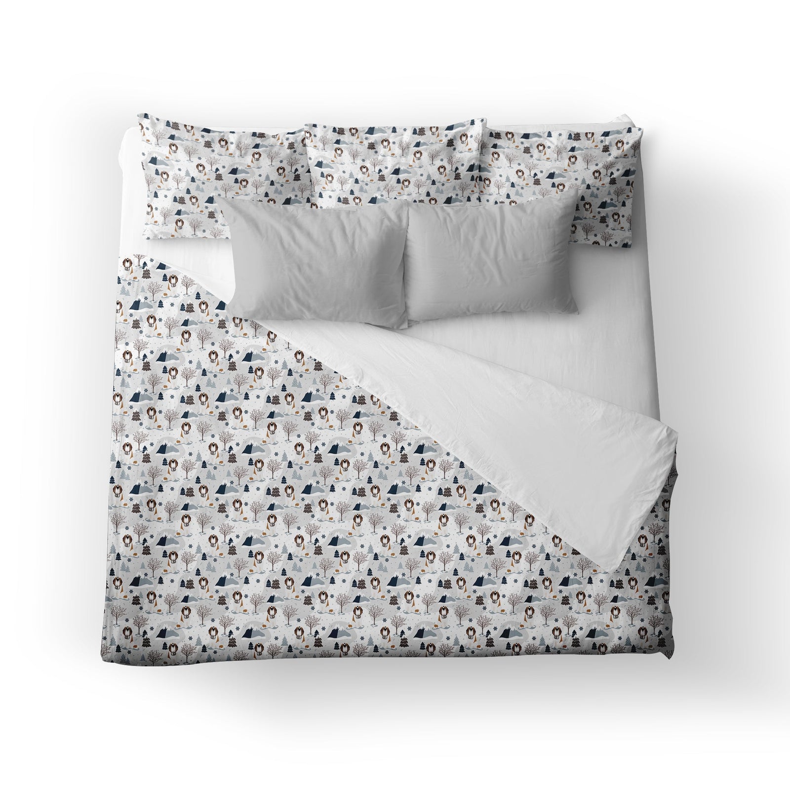 Alpine Saint Duvet Cover - Lucy + Norman