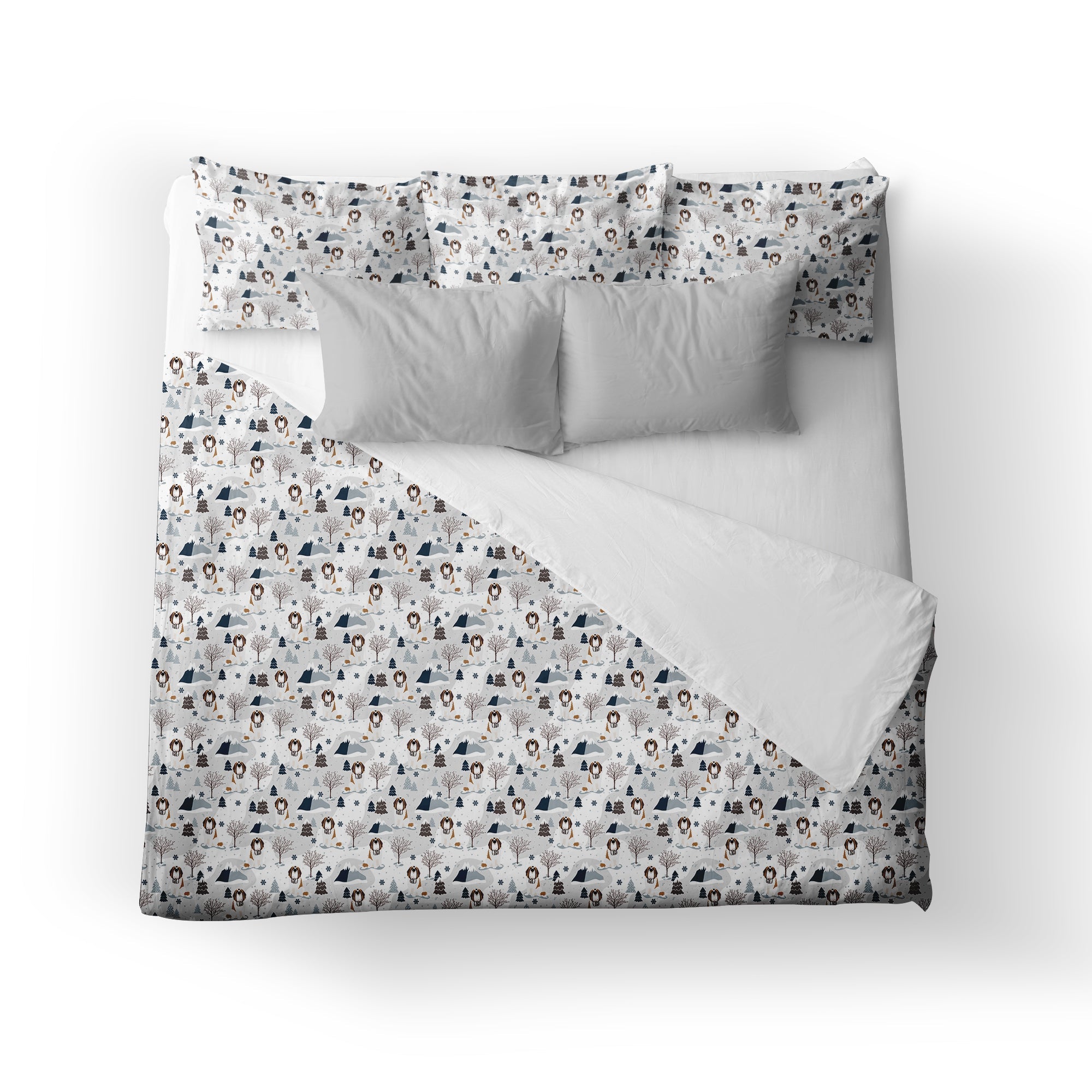 Alpine Saint Duvet Cover - Lucy + Norman