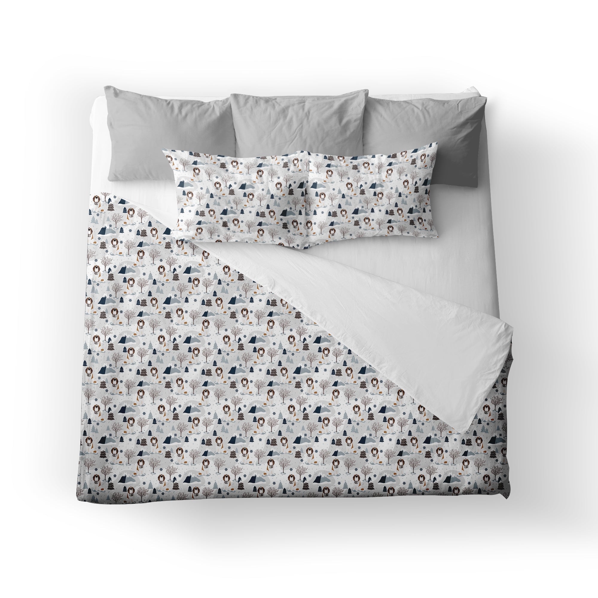 Alpine Saint Duvet Cover - Lucy + Norman